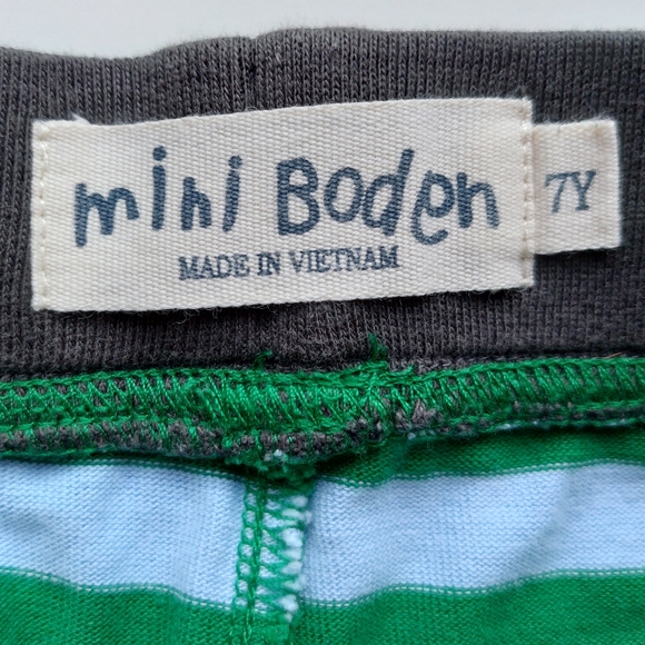 Mini Boden Stripey Shorts - Picture 10 of 15